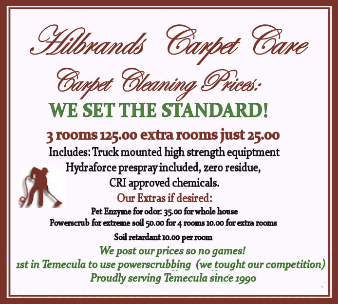 Carpet Cleaning prices Hibrands Carpet Care